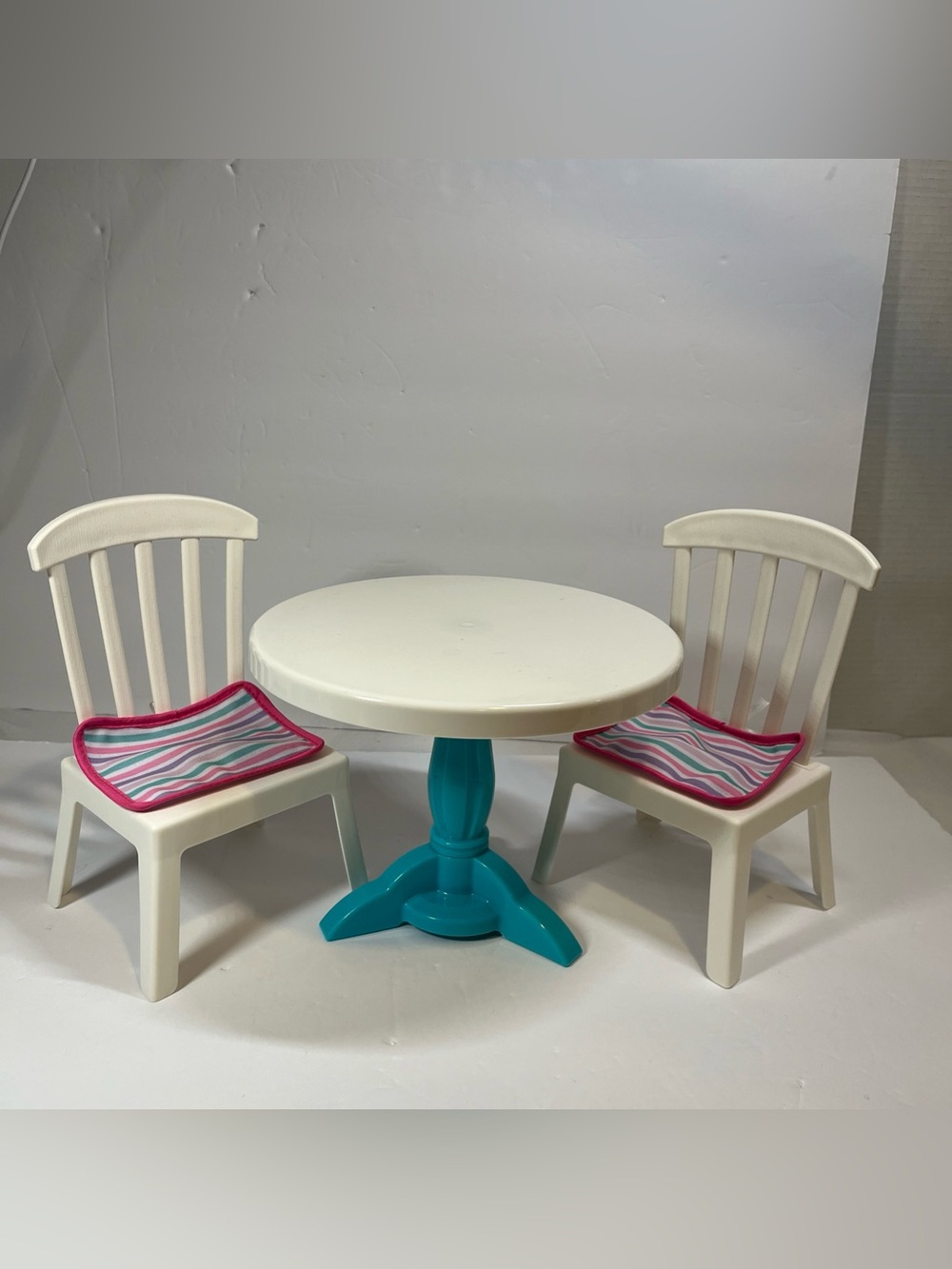 My life  as 18" doll Dining play set  table and chair set ONLY. Furniture Only.